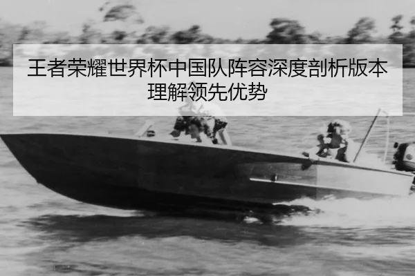 王者荣耀世界杯中国队阵容深度剖析版本理解领先优势